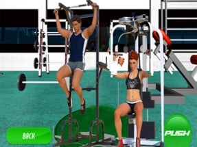 Gym Workout Fitness Simulator Image