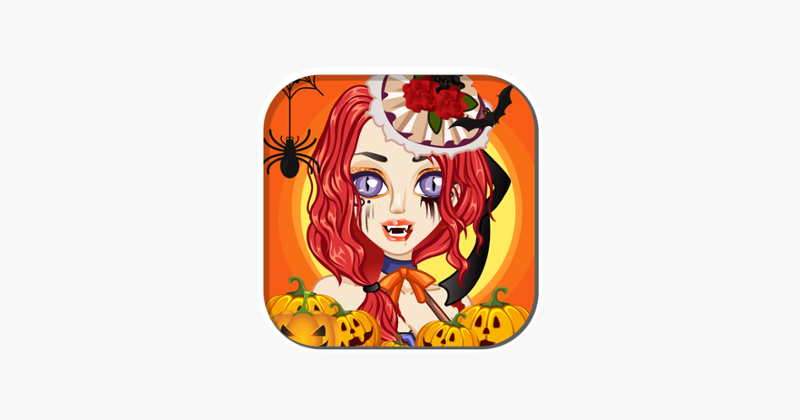 Halloween Girl DressUp  Monster Ghost MakeUp Kids Game Cover