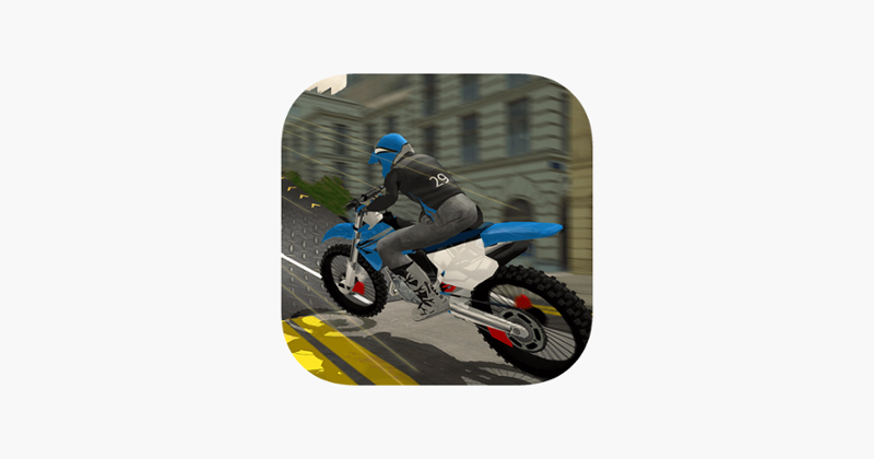 Jumping Motorcycle City Game Cover