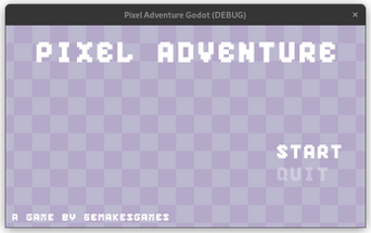 Pixel Adventure Godot 4 - Open Source Image