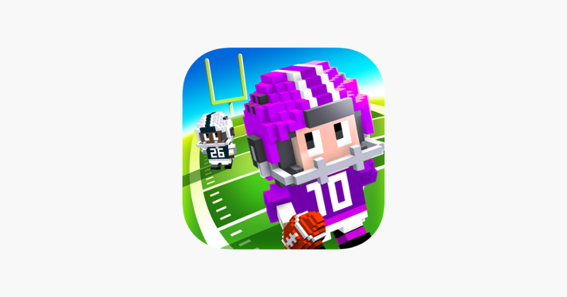 Blocky Football Game Cover