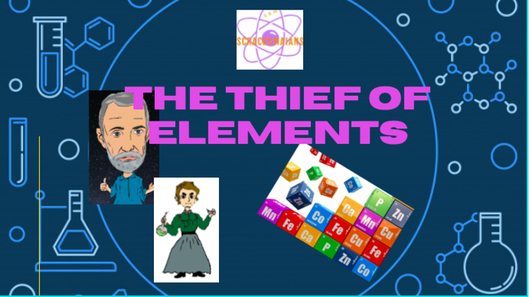 The thief of elements Game Cover