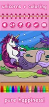 Pony Mermaid Coloring Book Image