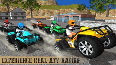 Quad Bike Race Off-Road Rally – Hill Climbing Image