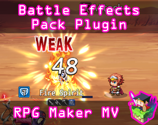 Battle Effects Pack 1 plugin for RPG Maker MV Game Cover