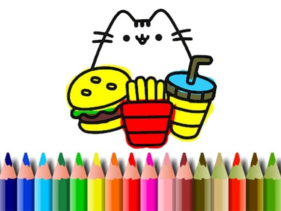 BTS Cute Cats Coloring Game Cover