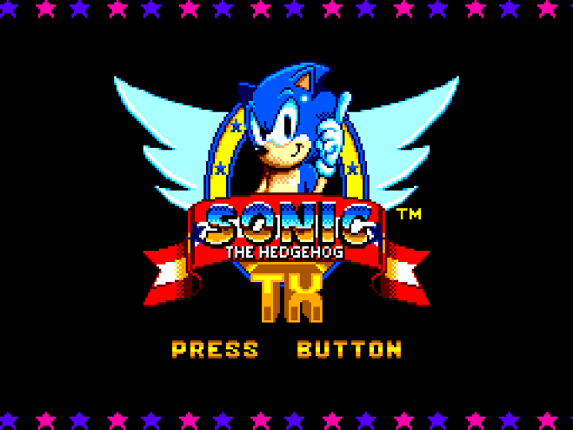 Sonic the Hedgehog TX (DEMO) Game Cover