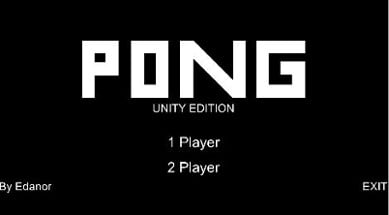 Pong: Unity Edition Image