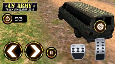 US Army Cargo Driver 3D Image