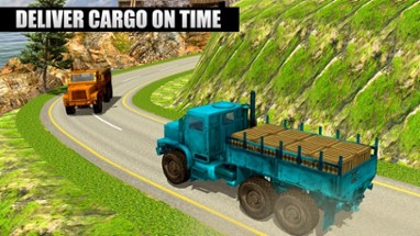 Extreme Off Road Cargo Truck Driver 3D Image