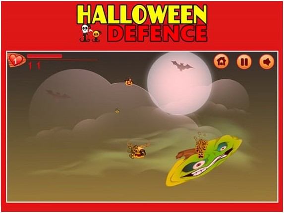 Halloween Defence 1 Game Cover