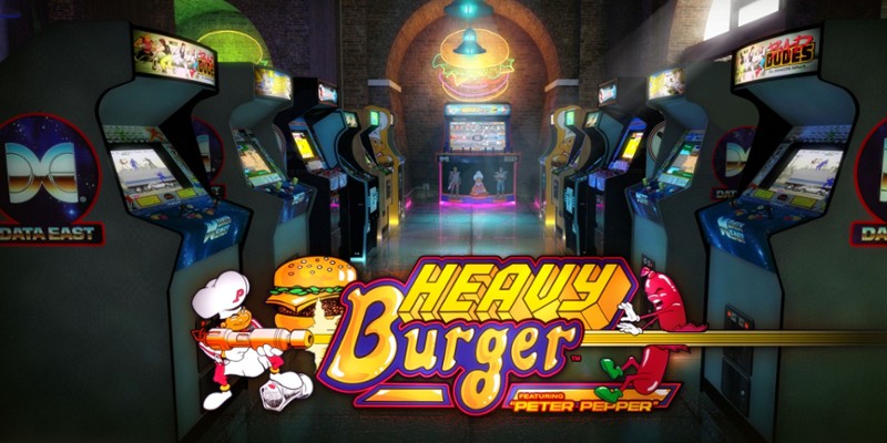 Johnny Turbo's Arcade: Heavy Burger Game Cover