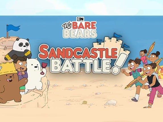 SandCastle Battle - We Bare Bears Game Cover