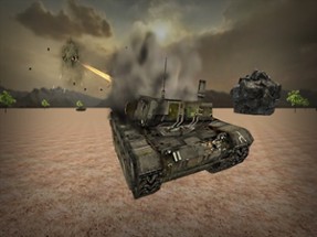 War of Tanks at frontline Image