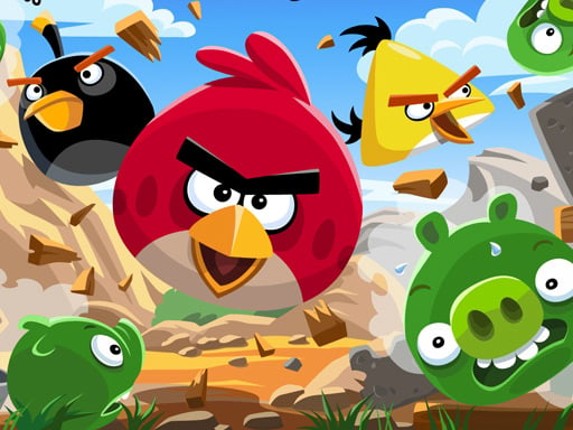 Angry Birds Mad Jumps Game Cover