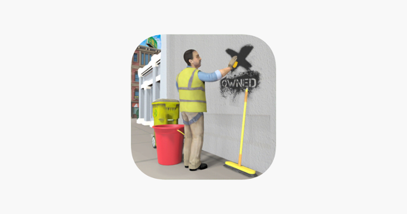 Janitor Life Sim: Clean Roads Game Cover