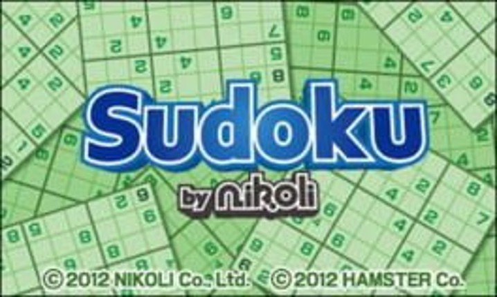 Sudoku by Nikoli Game Cover