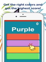 Tap The Right Color - Speed Test with Mini Game Image