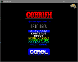 Cobruh - a fan interpretation of an old Spectrum game from 1986 Image