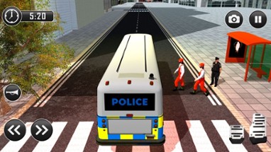 Police City Bus Prison Duty Simulator 2016 3D Image