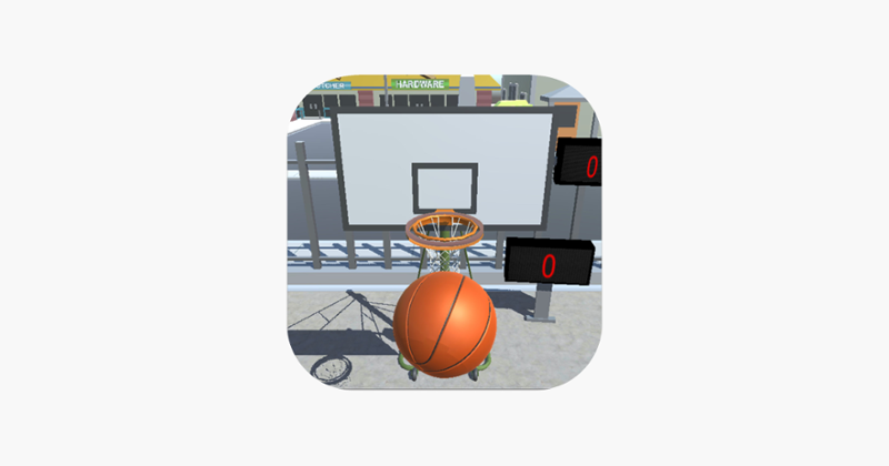 Shooting Hoops basketball game Game Cover