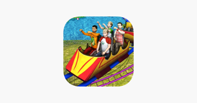 Theme Park Roller Coaster Ride Image