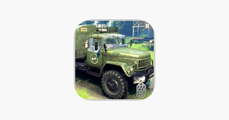 US Army Cargo Driver 3D Game Cover