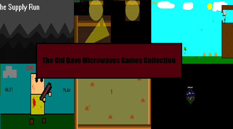 The Old Dave Microwaves Games Collection Game Cover