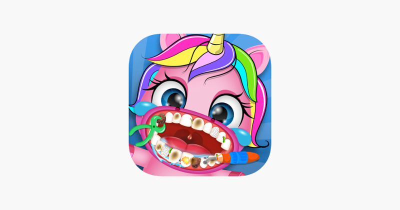 Pet Animal Dentist Game Cover