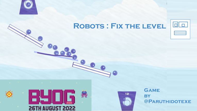 Robots : Fix the level Game Cover