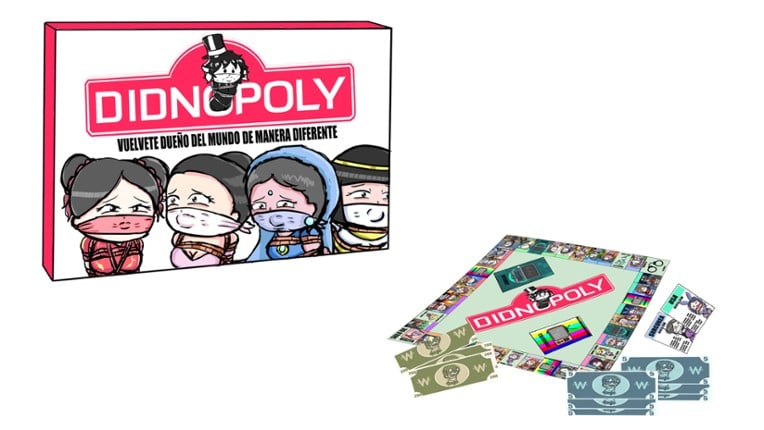 DIDNOPOLY(the waifu monopoly) Game Cover