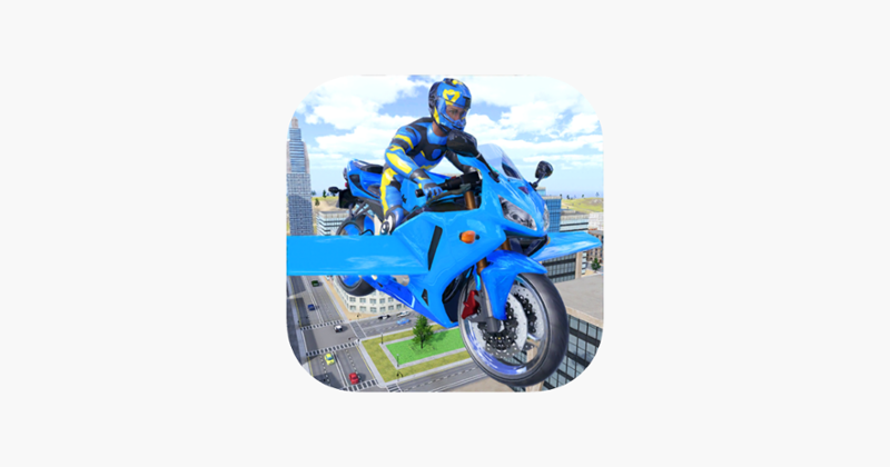 Flying Motorbike Simulator Game Cover