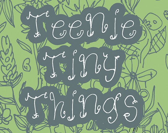 Teenie Tiny Things Game Cover