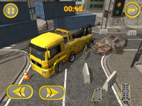 Construction Crane Parking 2 - City Builder Realistic Driving Simulator Free Image