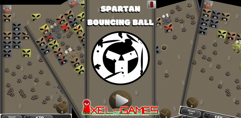 Spartan Bouncing Ball Game Cover