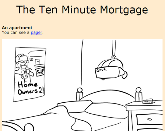 The 10 Minute Mortgage Game Cover