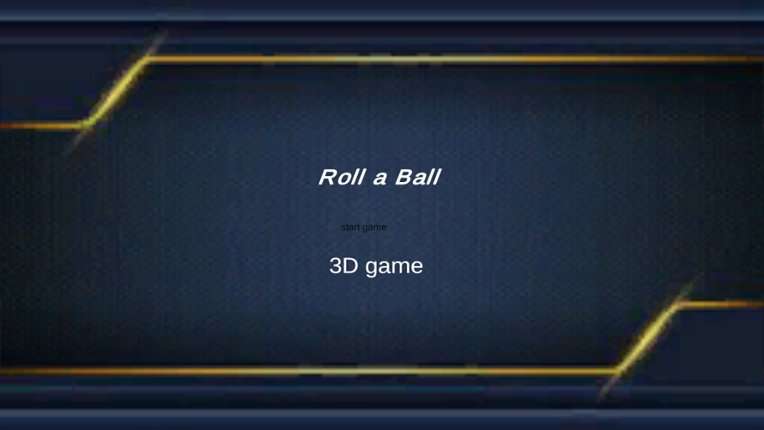 Roll a Ball Game Cover