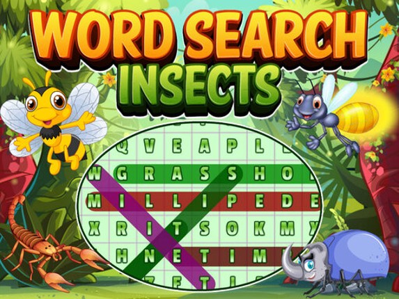 Word Search Insects Game Cover
