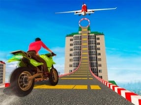 Sky Bike Stunt 3D Image
