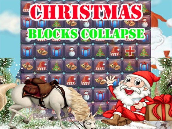 Christmas Blocks Collapse Game Cover