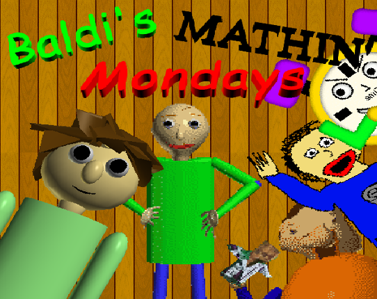 Baldi's Mathin' Mondays Game Cover