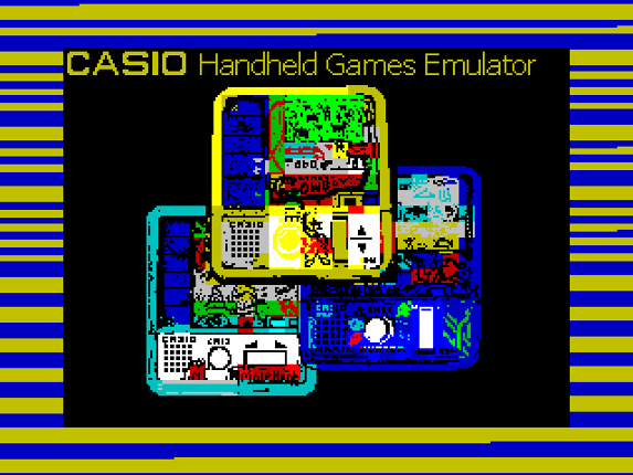 Casio Handheld Games CG-5X emulator for ZX Spectrum Game Cover