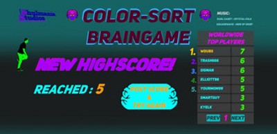 Color-Sort Brain Game Image