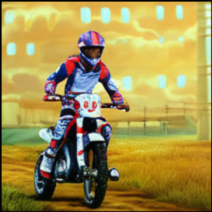 MotoCrossFalls - Compete in motocross races with obstacles online! Game Cover