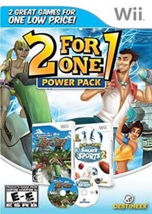 2 for one 1 Power Pack I Kawasaki Jet Ski / Summer Sports 2: Island Sports Party Game Cover