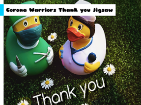 Corona Warriors Thank you Jigsaw Image