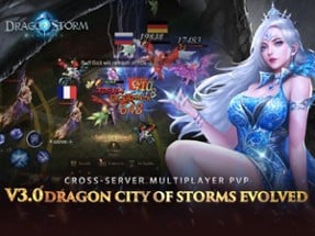 Dragon Storm Fantasy Image