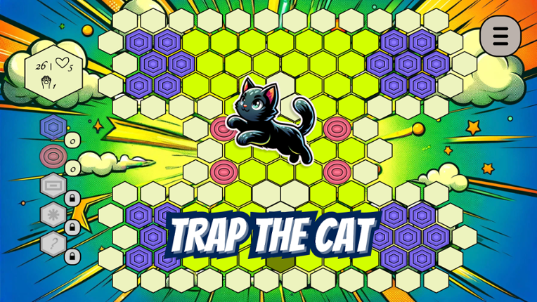 Trap the Cat 2D Game Cover