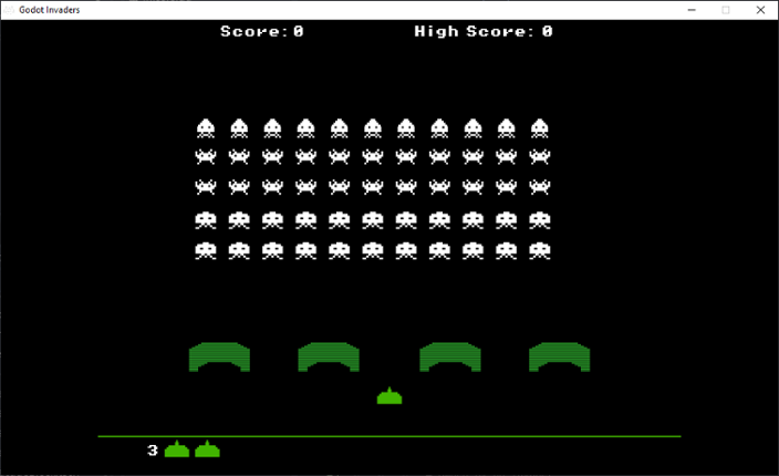 Space Invaders Game Cover