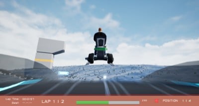 Lawnmower Game: Space Race Image